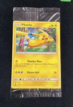 Pokemon TCG Sun & Moon Promo - Pikachu SM04 Target Exclusive - Sealed NM - Image 1