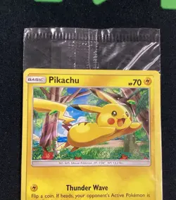 Pokemon TCG Sun & Moon Promo - Pikachu SM04 Target Exclusive - Sealed NM - Image 2