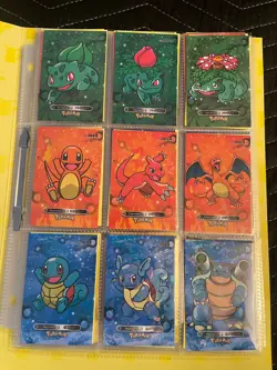 Pokemon Database 1 Full Master Set W/binder And Sleeves - Image 2