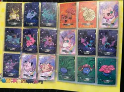 Pokemon Database 1 Full Master Set W/binder And Sleeves - Image 4