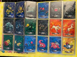 Pokemon Database 1 Full Master Set W/binder And Sleeves - Image 5