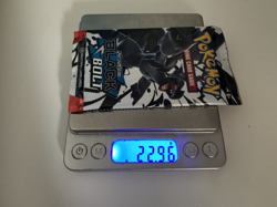 HEAVY 22.96g Pokemon TCG Black Bolt Booster Pack (SEALED) - Image 1