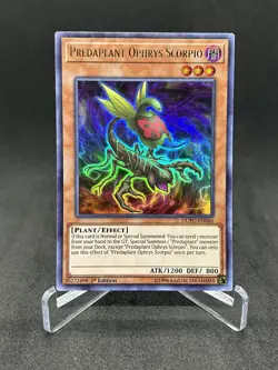 Yugioh Predaplant Ophrys Scorpio DUPO-EN066 Ultra Rare 1st Edition NM - Image 1