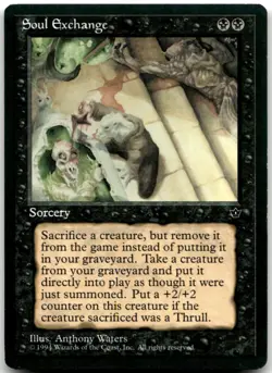 MTG Soul Exchange U Fallen Empires MP - Image 1