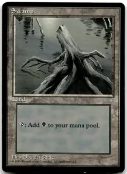 MTG Swamp () L Ice Age 355 MP - Image 1