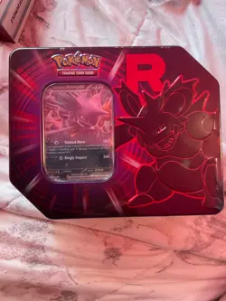 Pokemon Team Rocket Card Tin (5 booster packs) - Image 1