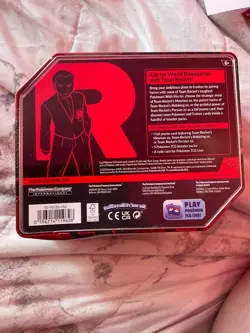 Pokemon Team Rocket Card Tin (5 booster packs) - Image 2