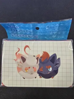 Pokemon Center Japan Exclusive Double Deck Case Zorua & Hisuian Zorua - Image 1