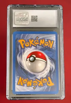 Entei 2001 Black Star Movie Promo 34 Reverse Holo Pokemon Card CGC 9 MINT - Image 2