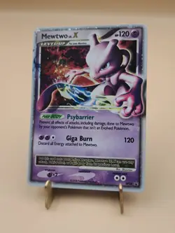 Mewtwo Lv.X DP28 Diamond and Pearl Promo Pokemon TCG LP - Image 1