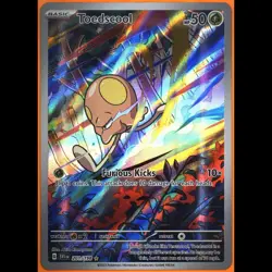 TAG 9.0 MINT Toedscool 2023 Pokemon Pokemon Scarlet & Violet #201 - Image 3
