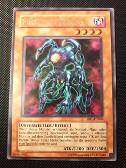 Yu-Gi-Oh! Finsterer Jeroid, DR1-DE004, Rare, 2. Auflage, Deutsch, Near Mint - Image 1