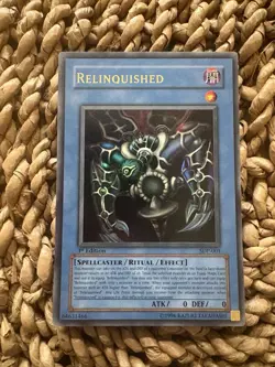Relinquished SDP-001 1st Edition Ultra Rare YU-GI-OH - Image 1