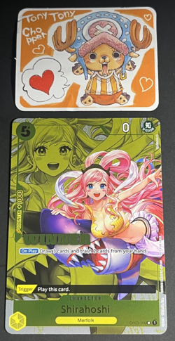 Shirahoshi OP03-116 Full Art Foil Winner Pack Vol. 6 One Piece - Image 2