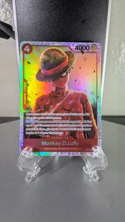 Monkey.D.Luffy OP12-015 Legacy of the Master Foil One Piece Tcg - Image 1