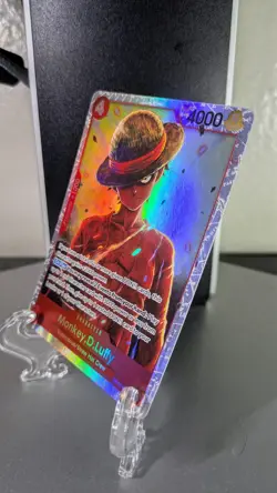 Monkey.D.Luffy OP12-015 Legacy of the Master Foil One Piece Tcg - Image 2