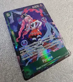 One Piece The Azure Sea’s Seven Perona OP14-033 Alternate Alt Art NM - Image 3