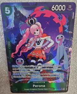 One Piece The Azure Sea’s Seven Perona OP14-033 Alternate Alt Art NM - Image 4