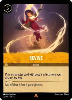 Disney Lorcana TCG - Shimmering Skies - Revive - 27/204 - Image 1