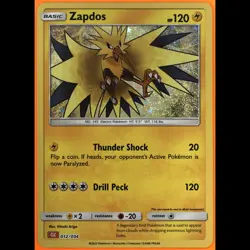 TAG 9.0 MINT Zapdos Classic Collection 2023 Pokemon Pokemon TCG Classic #012/034 - Image 3