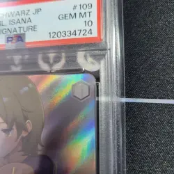 PSA10 Bocchi the Rock Isana SP Signed Card Weiss Schwarz Limited Edition - Image 4