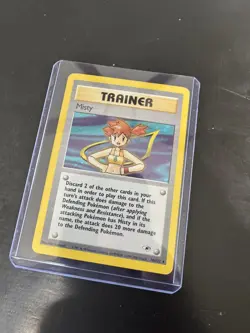 Pokemon TCG Misty Gym Heroes Holo Rare Trainer Card 18/132 English Unlimited - Image 3