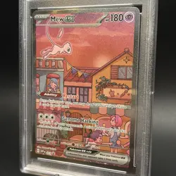 Pokemon Mew ex 053 Sv: Scarlet & Violet Promo Cards Holo PSA 10 - Image 4