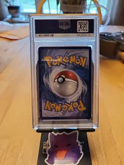 Pokemon TCG Gengar & Mimikyu GX Holo Ultra Rare Card 53/181 PSA 9 - Image 2