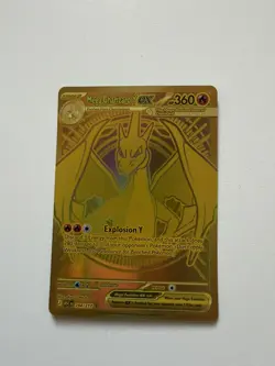 Mega Charizard Y EX No. 294/217 Ascended Heroes Pokemon Card Gold - Image 1