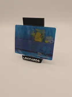 1998 Pokemon Poolside #PIKA-0019D/DVD 3D card Insert from VIZ Video DVD - Image 2