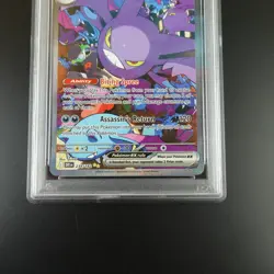 PSA 10 Team Rocket's Crobat ex 234/182 Pokemon Destined Rivals Graded Card - Image 3