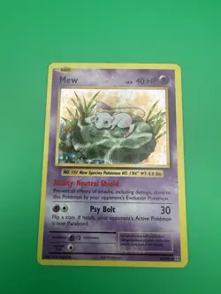Mew 53/108 (LP) Holo Rare XY Series: Evolutions 2016 Pokemon Card TCG - Image 1