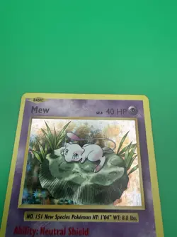 Mew 53/108 (LP) Holo Rare XY Series: Evolutions 2016 Pokemon Card TCG - Image 3
