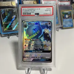 PSA 10 Banette GX SV61/SV94 2019 Hidden Fates: Shiny Vault Pokemon TCG Card GM - Image 1