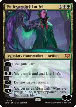 ~ Professor Dellian Fel ~ NM ~ Secrets of Strixhaven ~ MTG ~ - Image 1