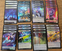 MTG TMNT Foil Token Bundle x30 Cards NM Teenage Mutant Ninja Turtles - Image 1