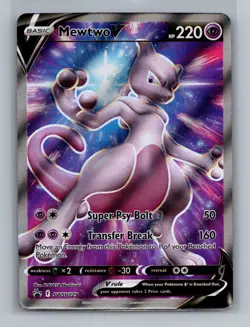 SWSH: Sword & Shield Promo Cards #SWSH229 Mewtwo V - Image 1