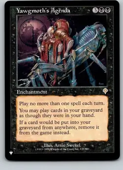 Yawgmoth's Agenda – The List (Invasion) – INV-135 – Regular – NM – MTG - Image 1