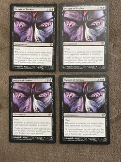 MTG Magic the Gathering Full Set (x4) NM DICTATE OF EREBOS Journey Into Nyx - Image 1