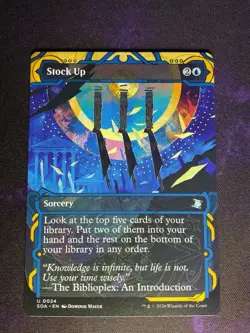 MTG * Stock Up Secrets of Strixhaven: Mystical Archive * 1X * NM - Image 1