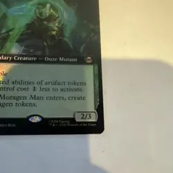 MTG, Mutagen Man, Living Ooze FOIL 273 extended art TMNT - Image 4