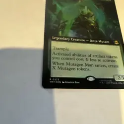 MTG, Mutagen Man, Living Ooze FOIL 273 extended art TMNT - Image 5