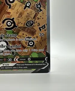 Pokemon - Unown V (Alternate Full Art) - 177/195 - SWSH12: Silver Tempest - Image 4