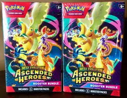 Pokemon TCG Ascended Heroes Booster Bundle - Lot of 2 - New/Sealed in HAND - Image 1