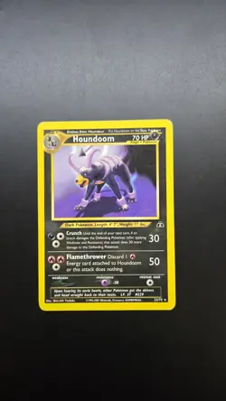Houndoom 23/75 Neo Discovery Regular Pokemon Card - Ungraded - Image 1