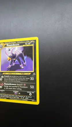 Houndoom 23/75 Neo Discovery Regular Pokemon Card - Ungraded - Image 2