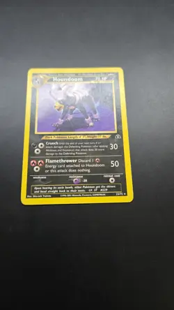 Houndoom 23/75 Neo Discovery Regular Pokemon Card - Ungraded - Image 3