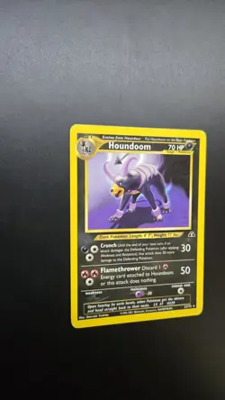 Houndoom 23/75 Neo Discovery Regular Pokemon Card - Ungraded - Image 4