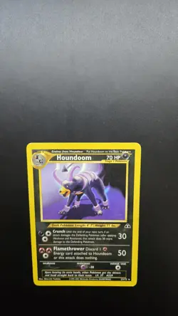 Houndoom 23/75 Neo Discovery Regular Pokemon Card - Ungraded - Image 5