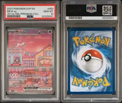 2023 Pokemon SVP EN 151 Ultra Premium Coll #053 Mew Ex PSA 10 GEM MINT - Image 3